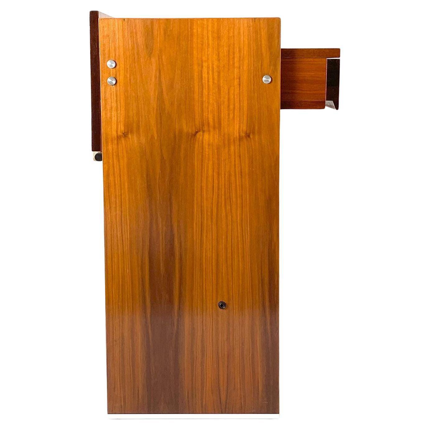 Vintage rosewood desk, MIM Roma, Italy 1970s