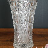Bohemian crystal vase