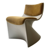 Italian armchair S Space by A. Pinaffo & P. Scagnellato, design 1970