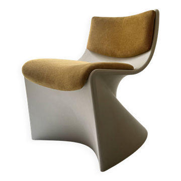 Fauteuil italien S Space par A.Pinaffo & P.Scagnellato, design 1970