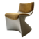 Italian armchair S Space by A. Pinaffo & P. Scagnellato, design 1970