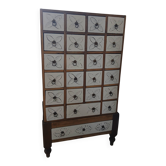 Indonesian-style drawer cabinet.