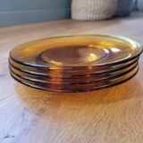 4 Vereco dessert plates