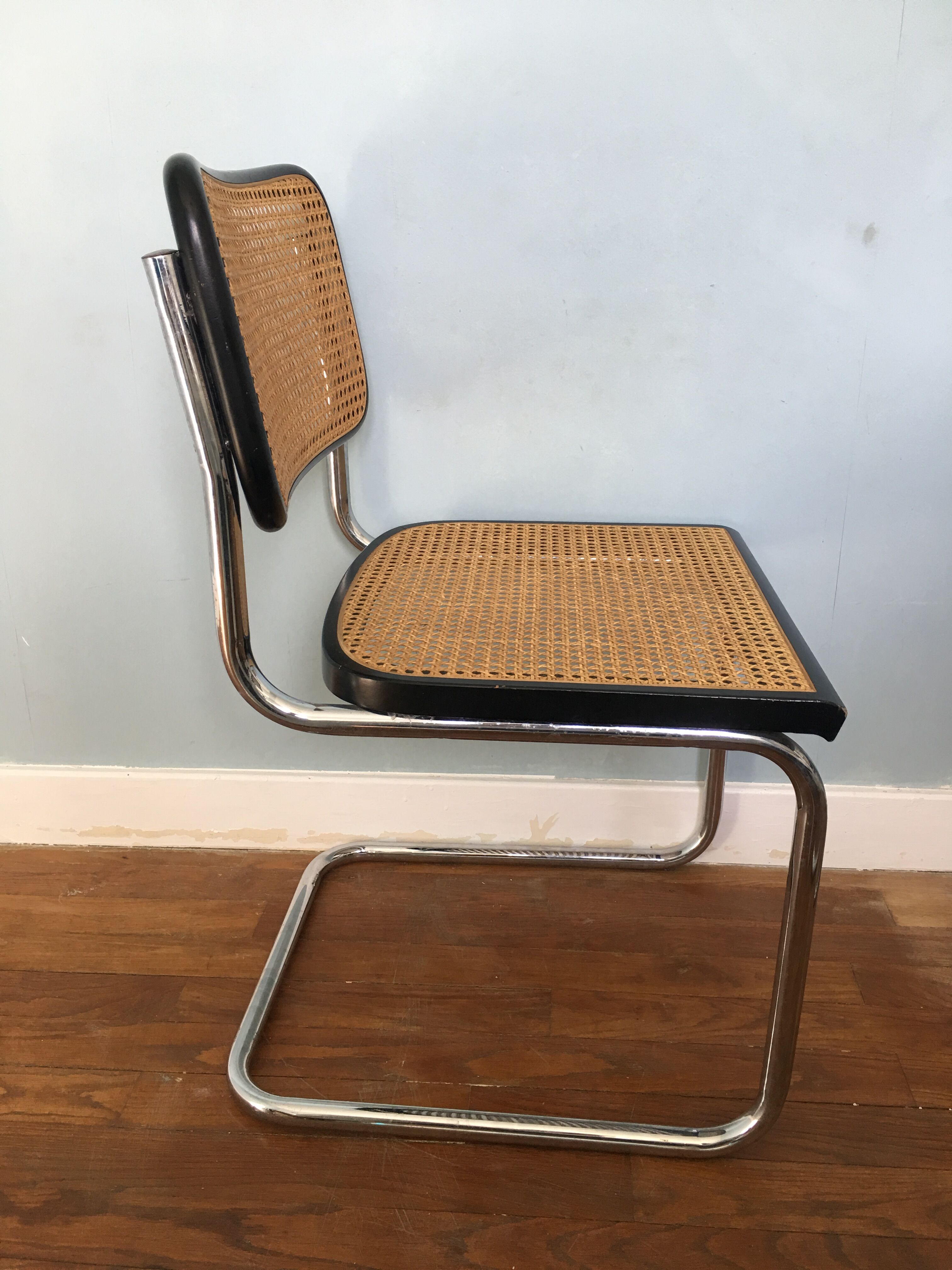 Set of 4 chairs Cesca B32 Marcel Breuer