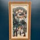 Swedish Oil on Panel – “Southern Village” by Bertil Wahlberg – Signed