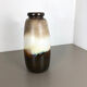 Vase de sol en céramique multicolore 284-47 fabriqué par Scheurich, années 1970