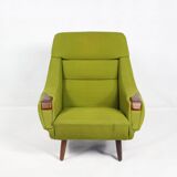 Rosewood armchair by H.W. Klein, 1960 s