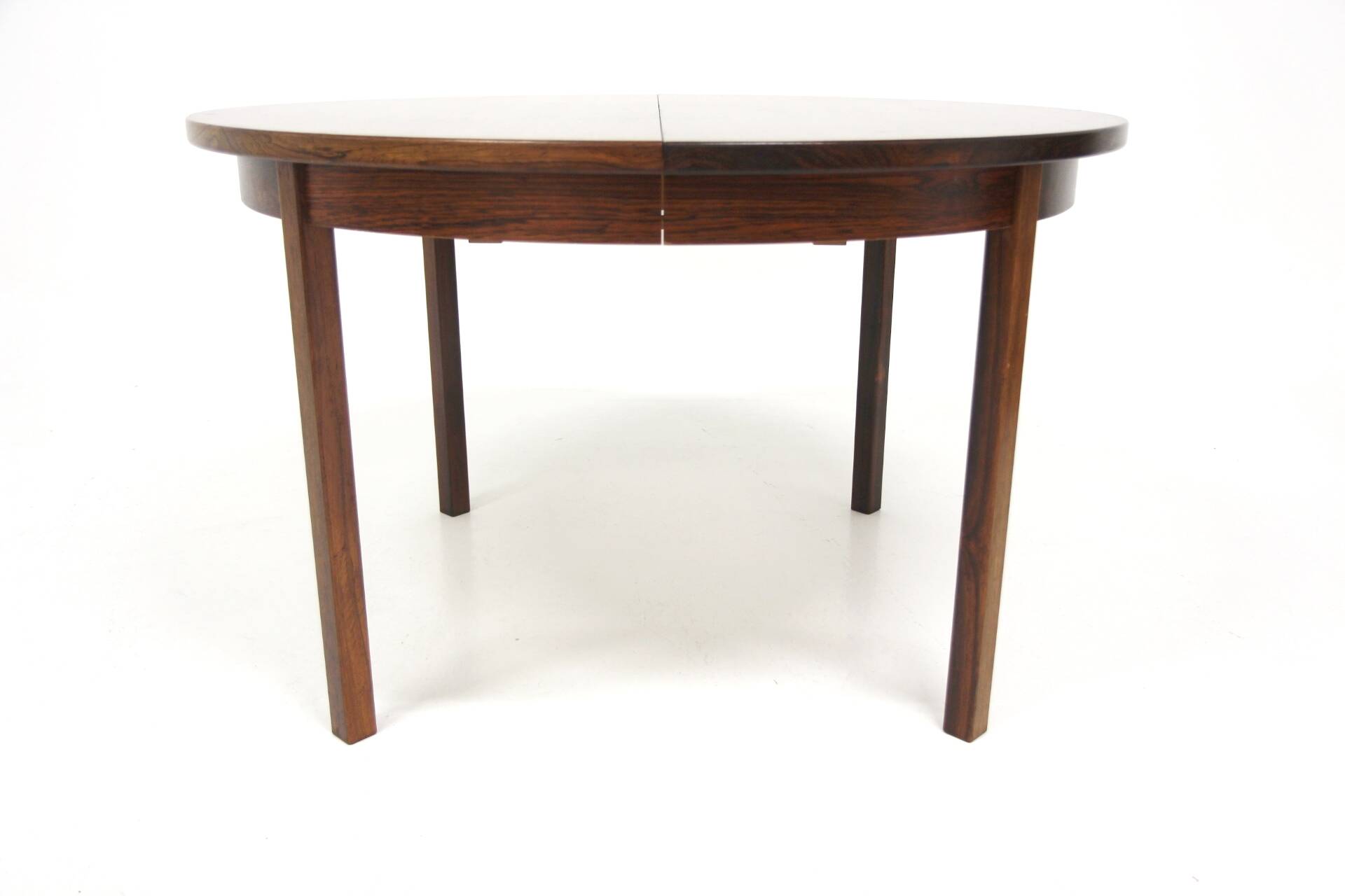 Scandinavian rosewood dining table, Sweden, 1960s