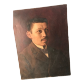 Portrait signed Frédéric Sauvignier