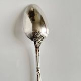 Christofle Chrysanthemum | Set of 6 Spoons | Art Nouveau