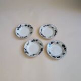 Set of 4 antique soup plates – Faïencerie de Gien