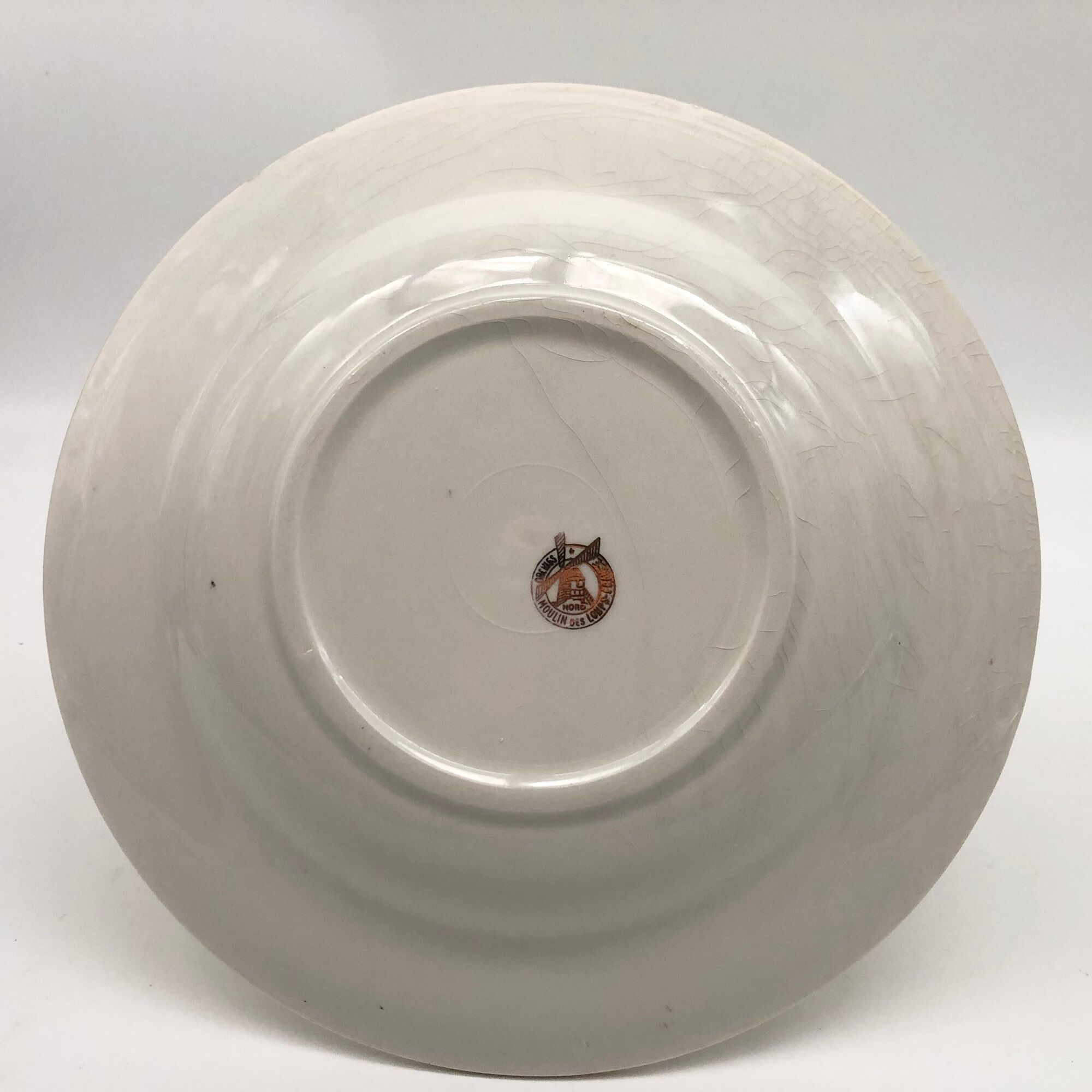 6 Hollow Plates "Orchies Moulin des Loups"