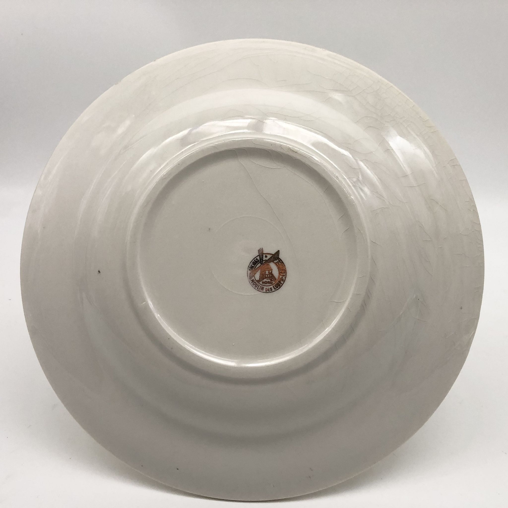 6 Hollow Plates "Orchies Moulin des Loups"