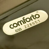 4 fauteuils Comforto design allemand – pièces numérotées (Steelcase)