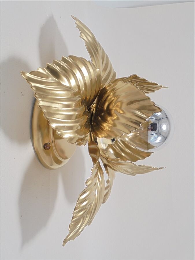 Pair of flower sconces