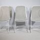 Cidue Cantilever Wire Chairs, Set of 6, 1970s