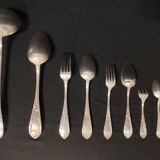 74 Piece Silver Plated Louis XV Style Cutlery Set