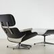 Charles & Ray Eames Lounge Chair + Ottoman by ICF for Herman Miller 60s/70s
