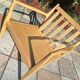 AMPM fauteuil Dilma chêne naturel neuf, meuble design scandinave