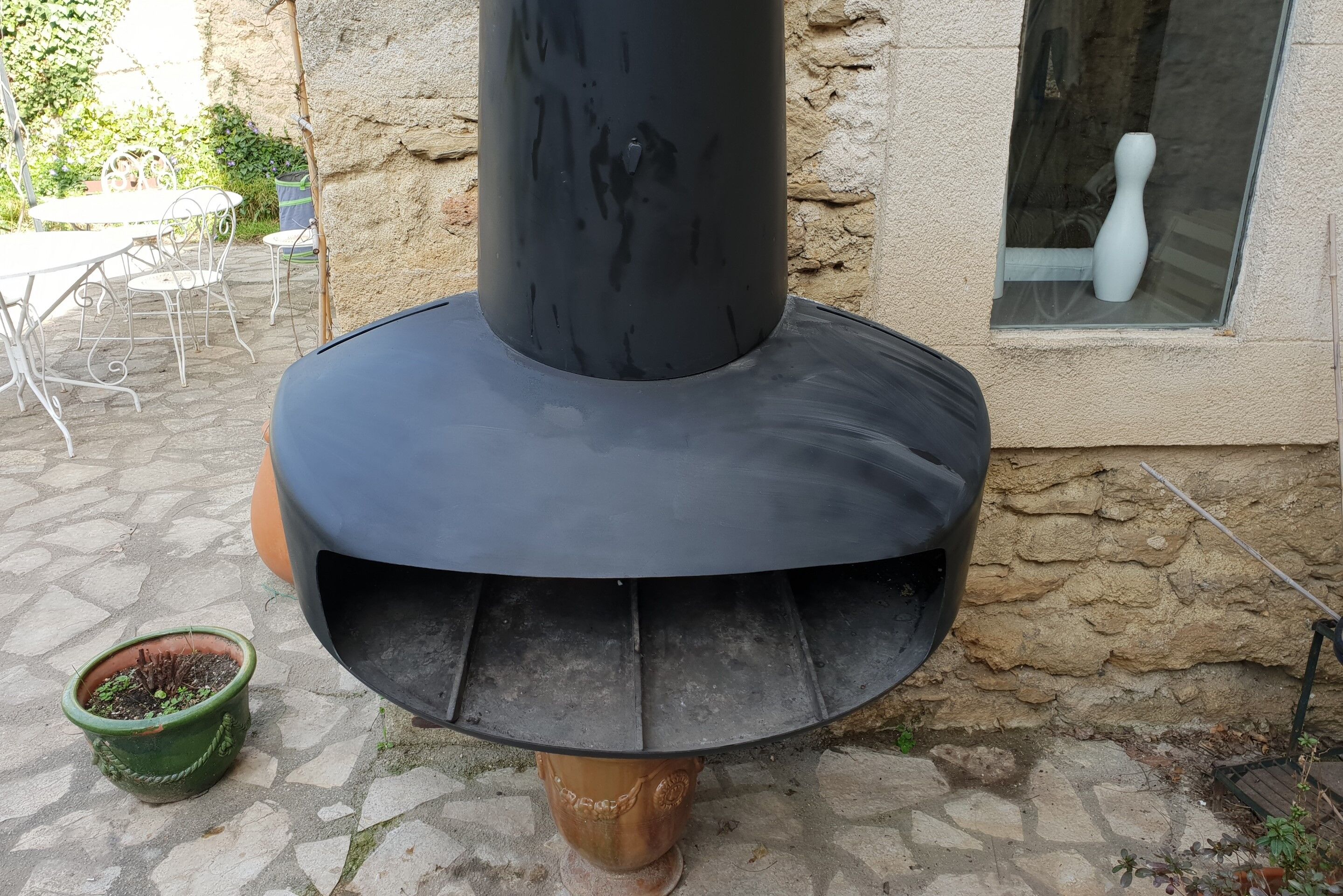 Cheminée vintage