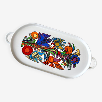 Assiette de service Villeroy & Boch Acapulco 41cm, années 70