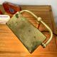 Antique brass notary lamp