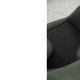 Vintage Scandinavian Mid-Century Modern Bottle Green Armchair, 1950s