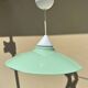 Pendant lampshade metal new paint vintage style