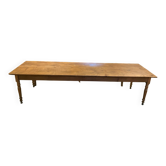 3-metre pine dining table
