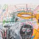 Jean-Michel Basquiat. Numbered color screenprint. 1990s.