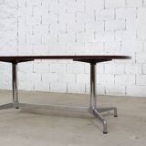 Ray and Charles Eames table "Segmented" in Rio Rosewood