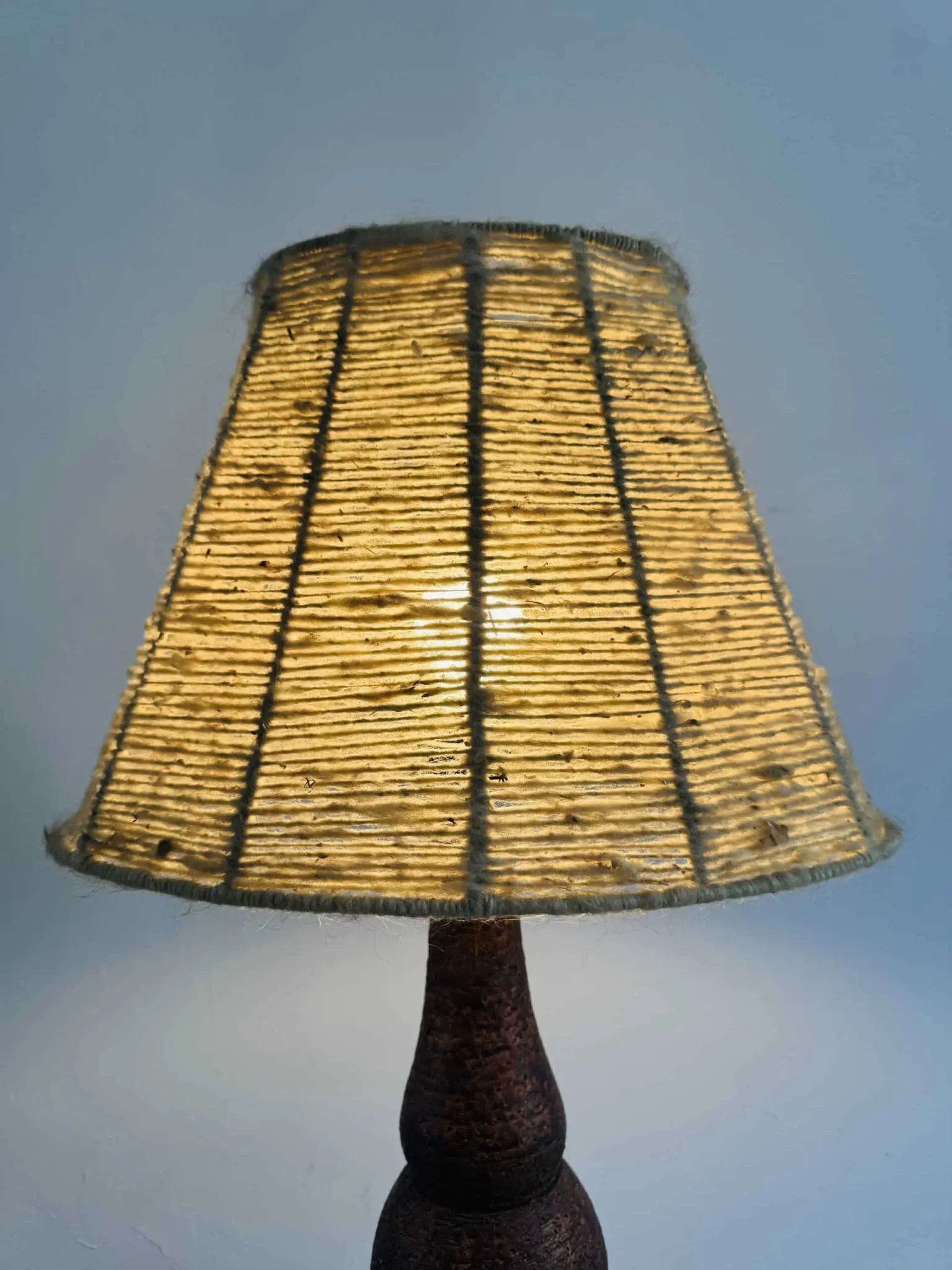 Stoneware Table Lamp By Pieter Groeneveldt, The Netherlands, Circa 1950S