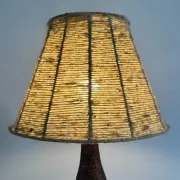 Lampe de table en grès par Pieter Groeneveldt, Pays-Bas, vers les années 1950.