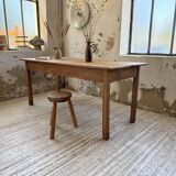 Table de ferme en cerisier
