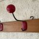 Vintage wooden coat rack from the 50s