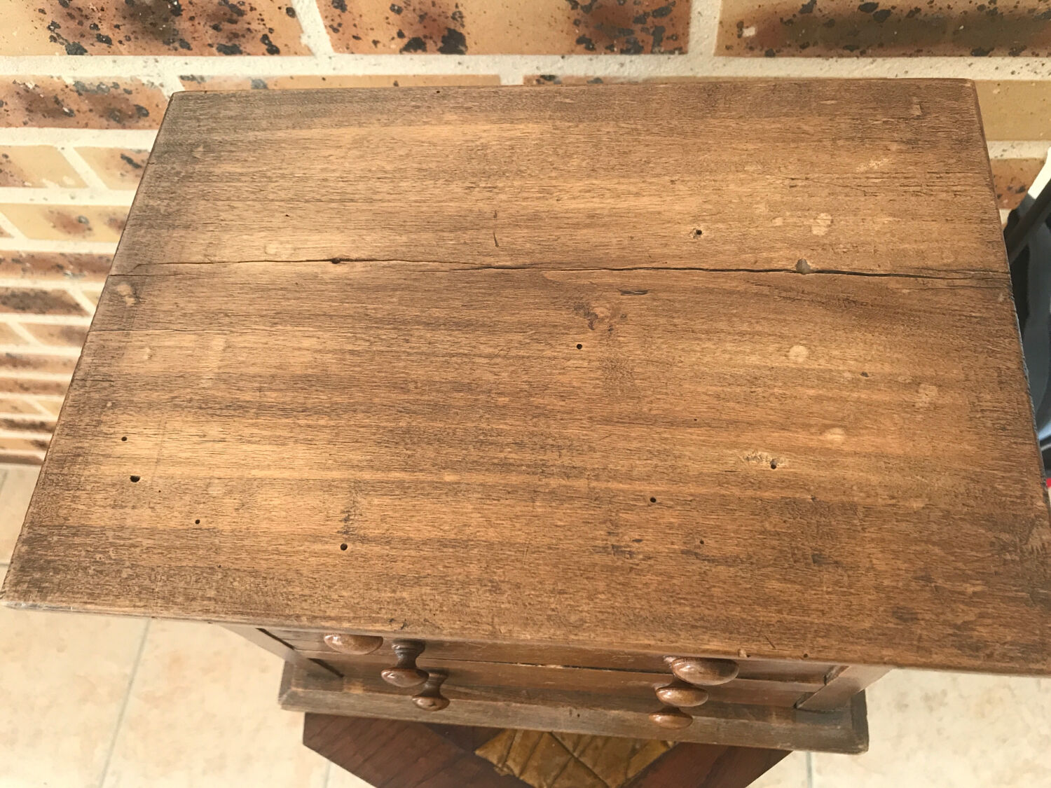 Old small jewelry chest of drawers