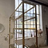 Brass shelf 1970 Belgo Chrom regency