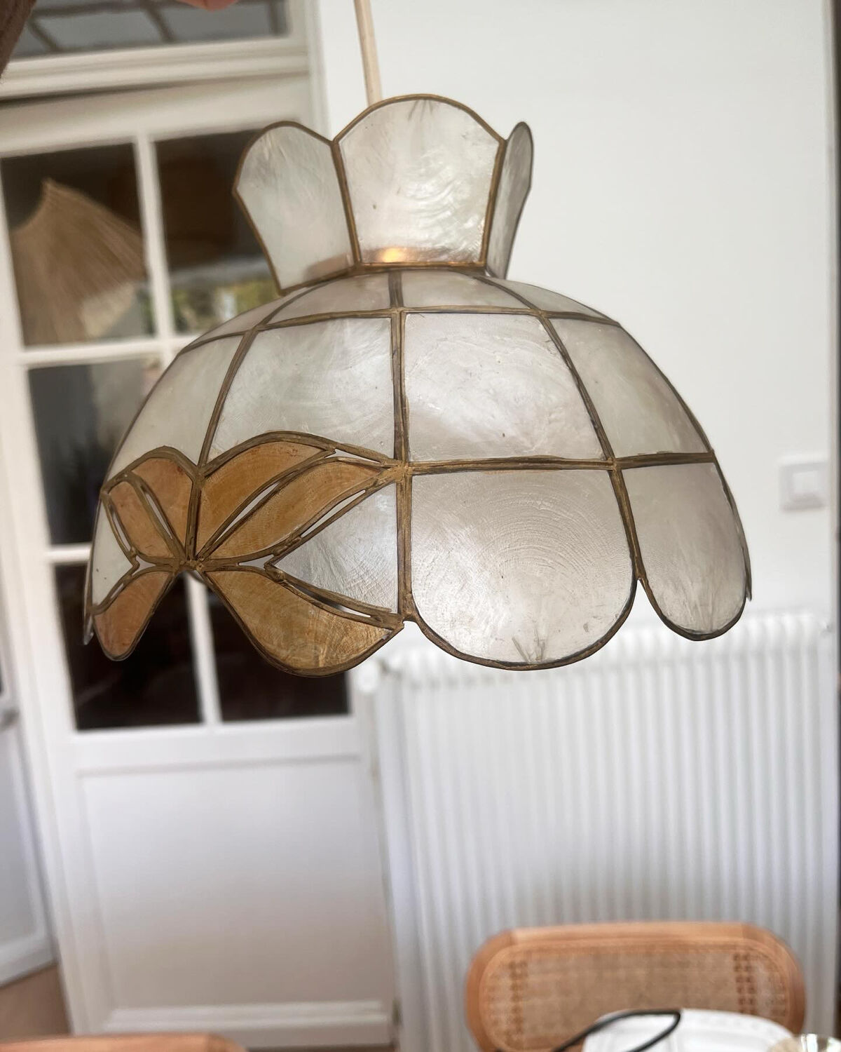 Mother-of-pearl suspension "little Hazel"