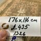Distressed Turkish Rug 176x116 cm wool Vintage shabby Chic Tribal Brown, Beige