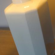 Lampe de table en céramique laquée blanche, Italie 1970s