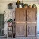 The rustic oak dresser