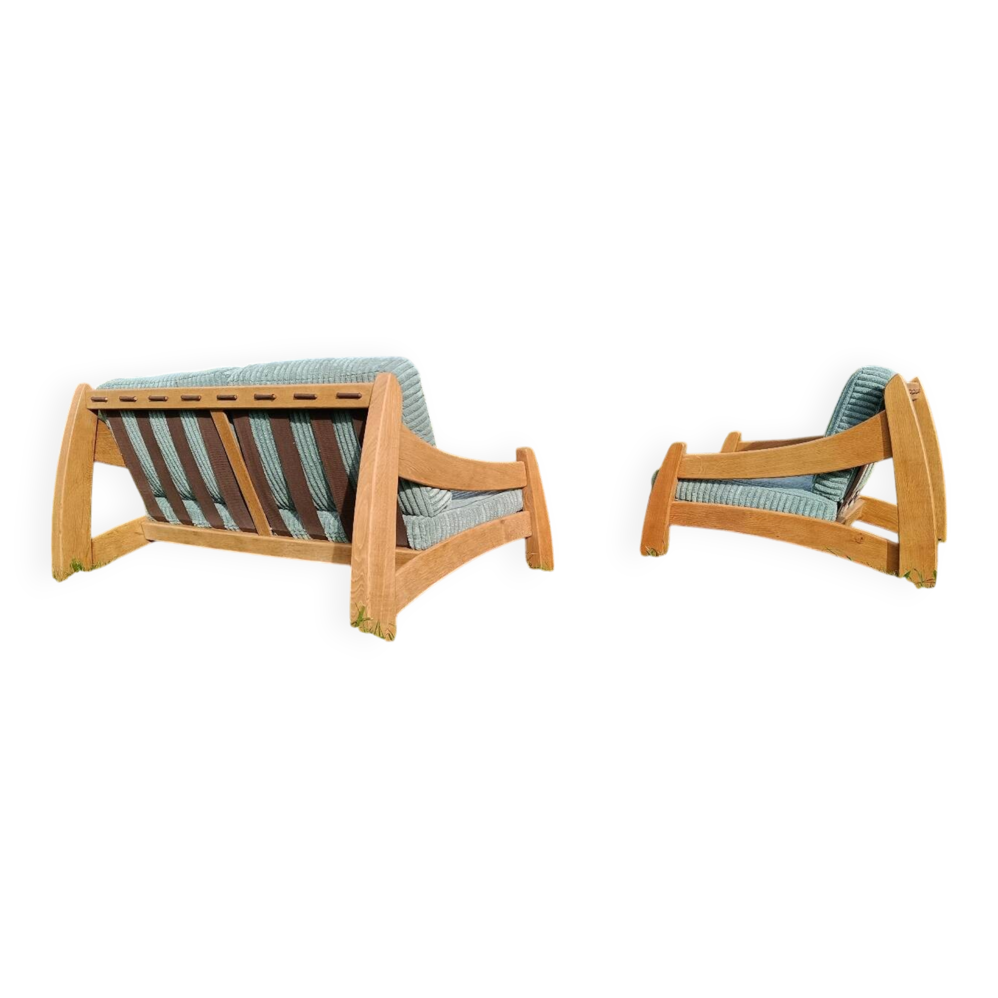 Canapé et fauteuil scandinave