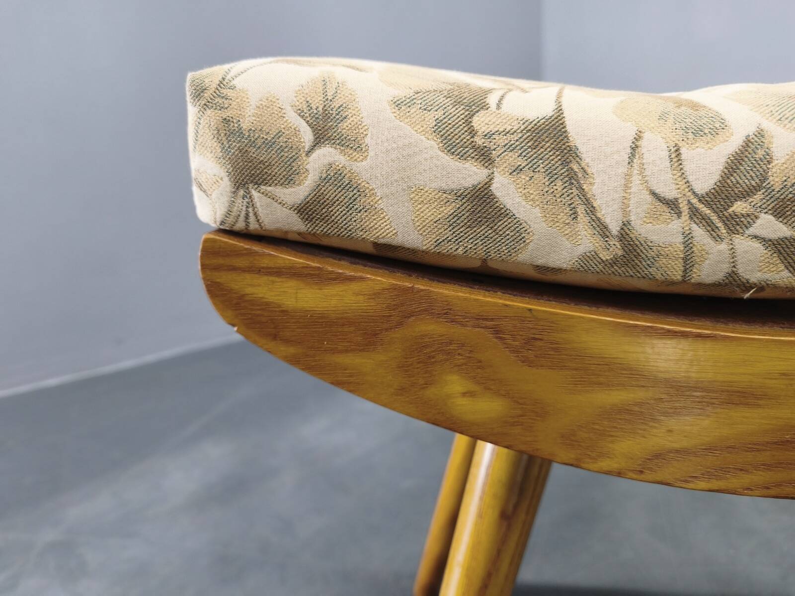 Pair of Mid-Century Maple Footstools, Czechoslovakia 1960s