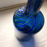 Salviati Murano glass “cane” carafe