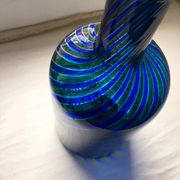 Salviati Murano glass “cane” carafe