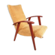 Fauteuil vintage velours côtelé