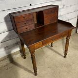 Wooden secretary desk
