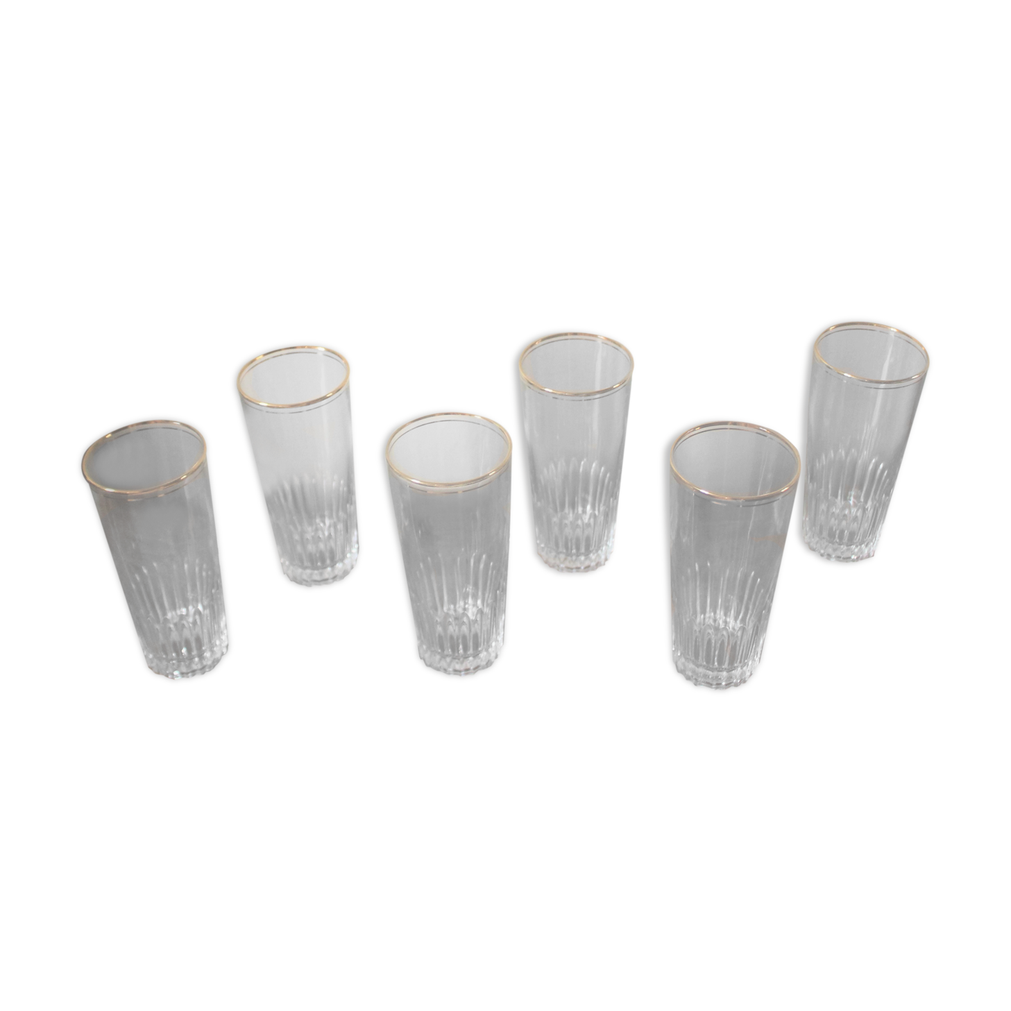 Lot 6 glasses 1960
