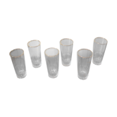 Lot 6 glasses 1960