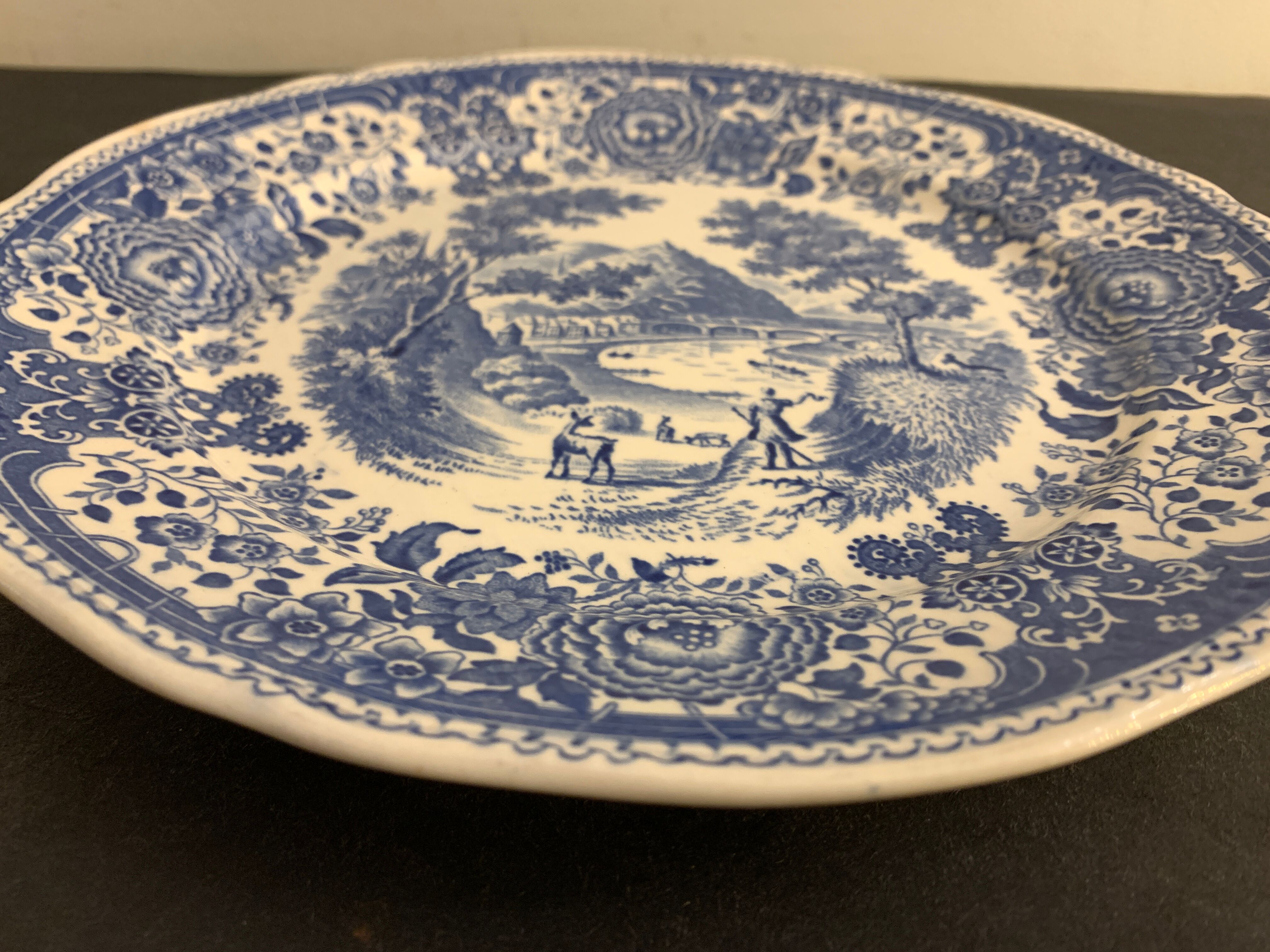 Set of 8 flat plates Villeroy and Boch Burgenland